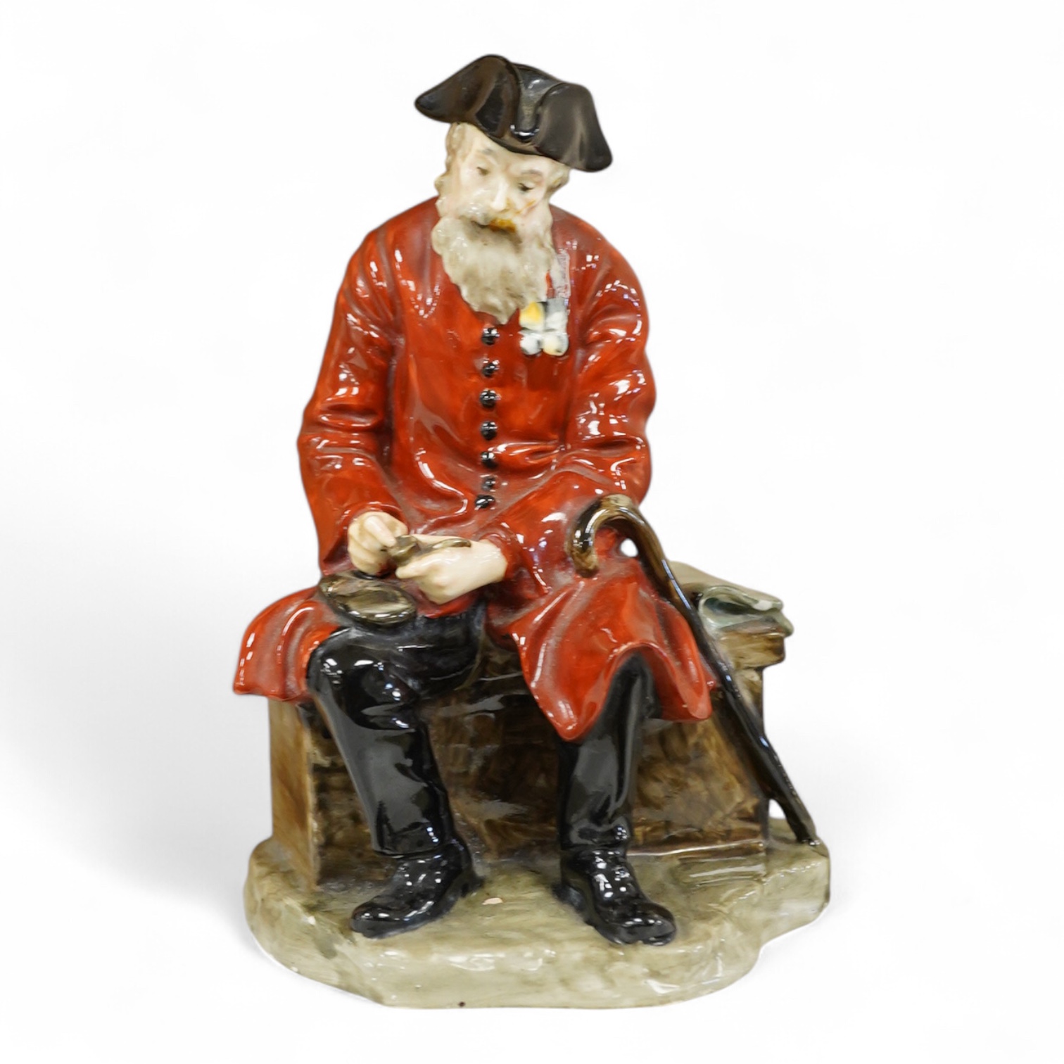 A Royal Doulton figure ‘A Pensioner’ HN689, 15cm high